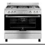 Electrolux 90 cm Range Cooker EKG913A2OX
