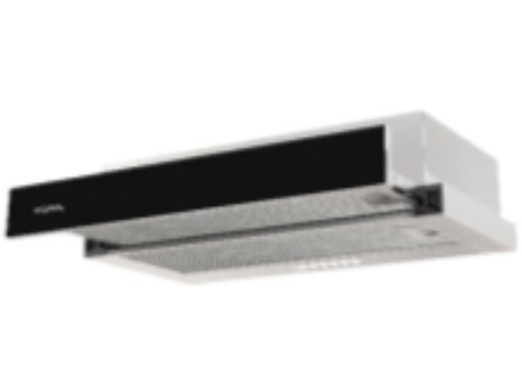 CM F6 BLACK GLASS Compact IN 60 cm Telescopic Hood