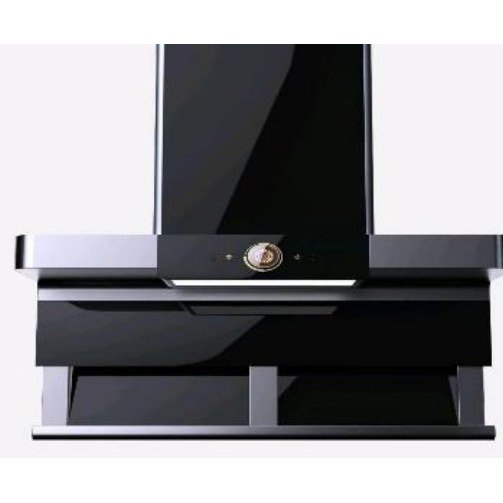 CM Amber Nero 90cm Lift Cooker Hood