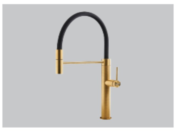 Foster 8424 859 (Skin Gold) Kitchen Mixer Tap