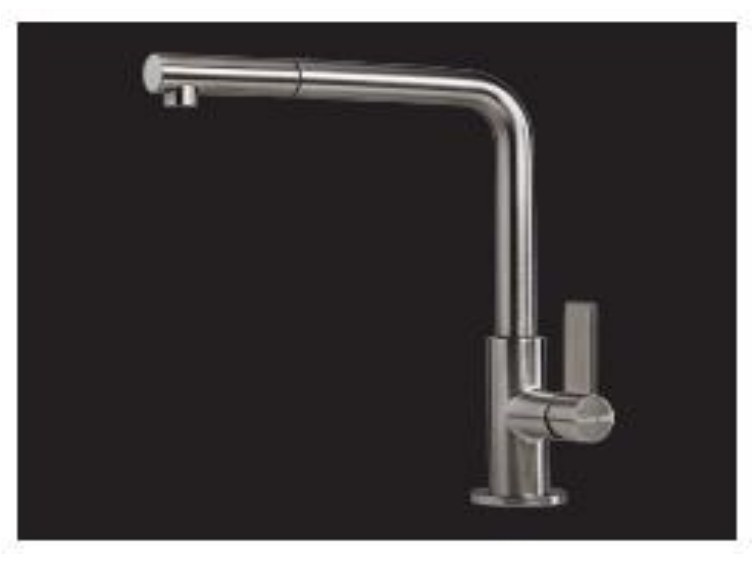 Foster 8497 120 (Vela Plus Satin) Kitchen Mixer Tap