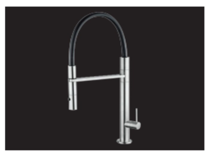 Foster 8477 100 (Tube Black) Kitchen Mixer Tap