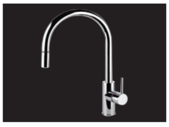 Foster 8467 100 (Camillo Satin) Kitchen Mixer Tap