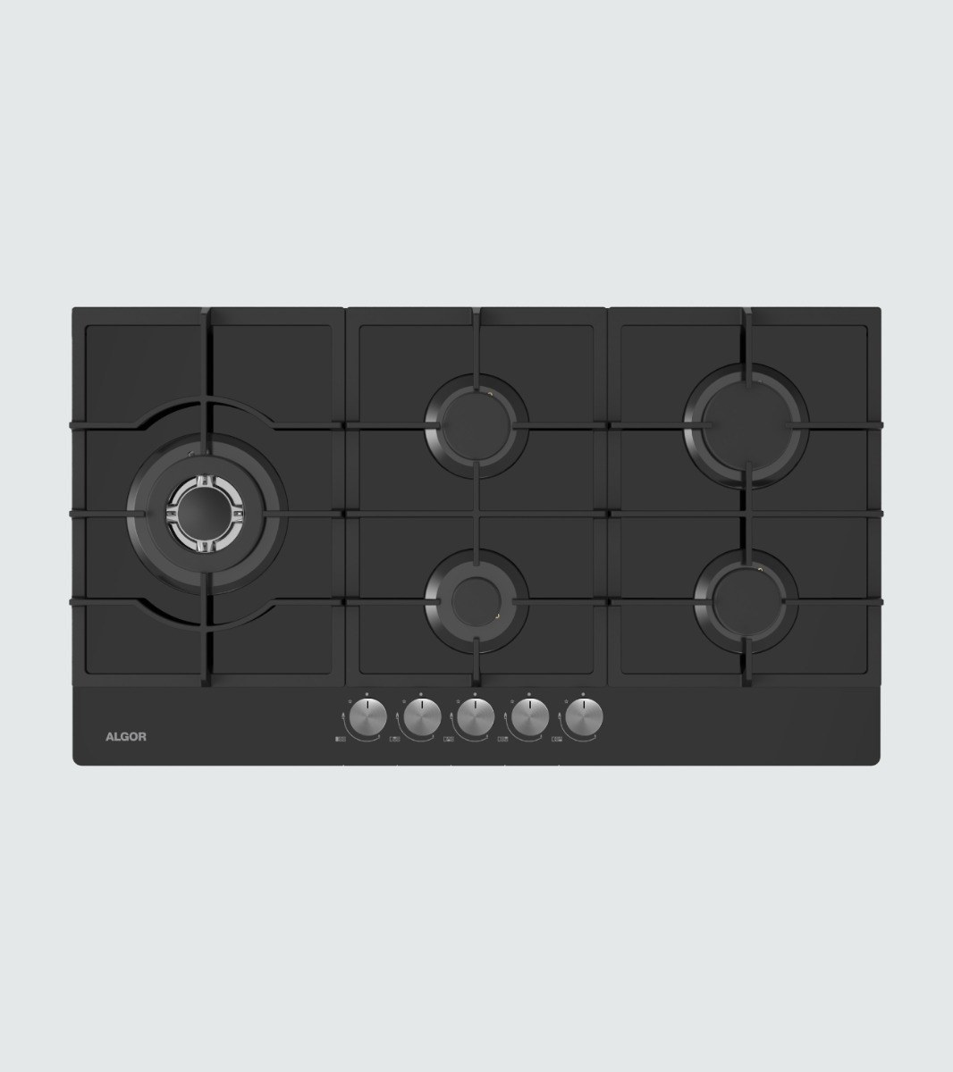 Algor ALHG90GL 90 cm Gas on Glass Hob