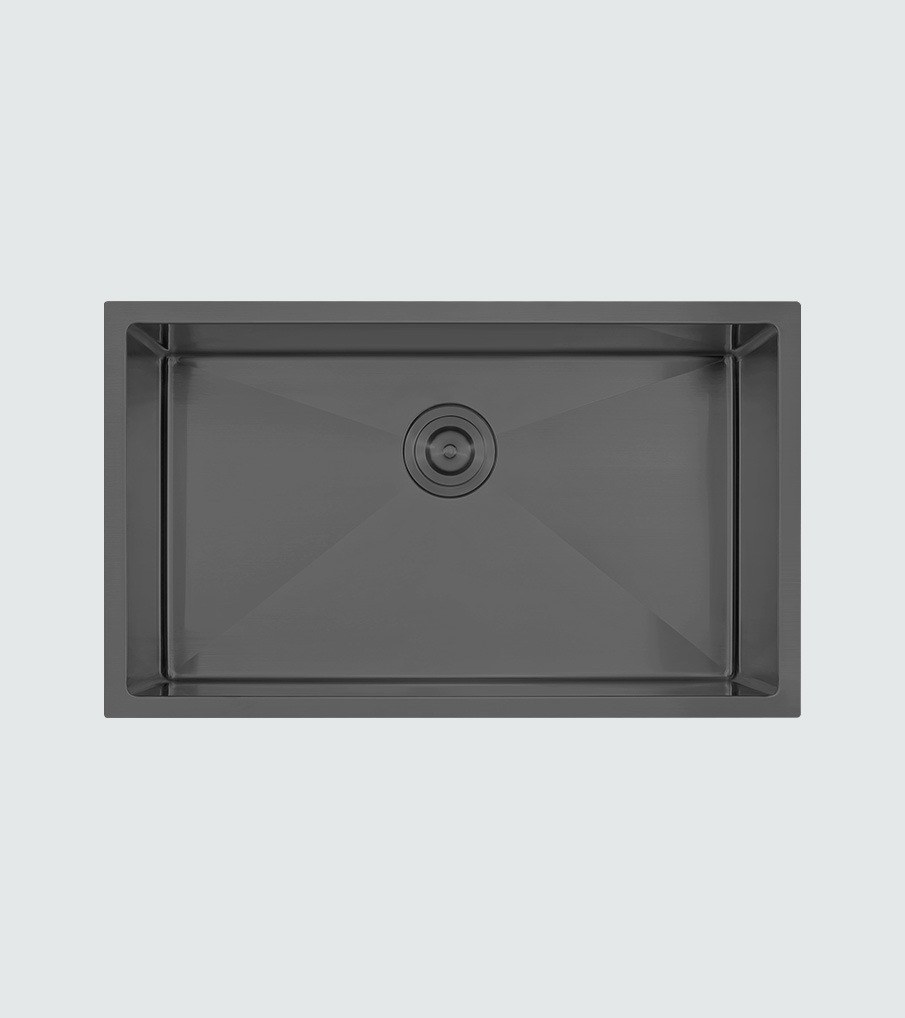 Algor AUM813-48GM 81 cm Undermount Kitchen Sink