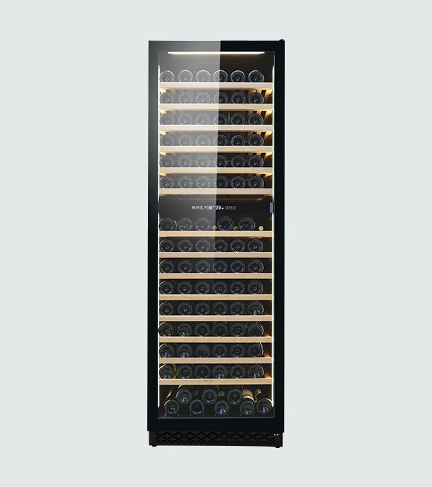 Algor AG450WCRHBK 60cm Dual Zone Wine Cabinet