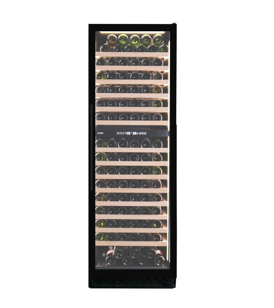 Algor AG450WCBK 60cm Dual Zone Wine Cabinet