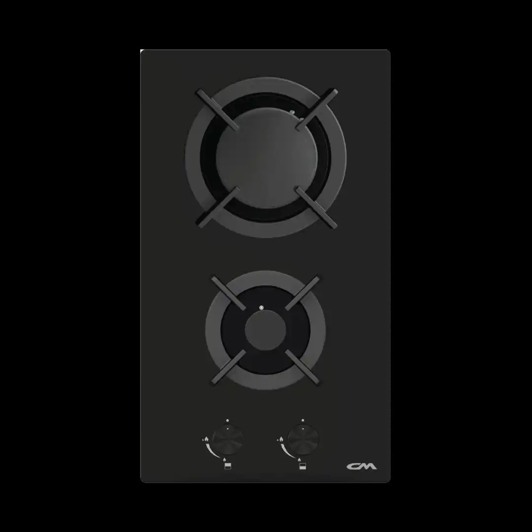 CM CRYSTAL 30 30 cm Gas on Glass Hob