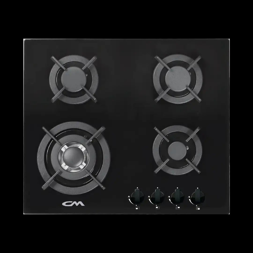 CM CRYSTAL 60 60 cm Gas on Glass Hob