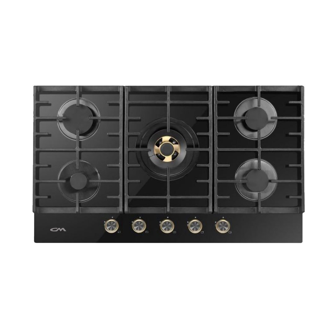CM ORA MATT BLACK 90 Gas Hob