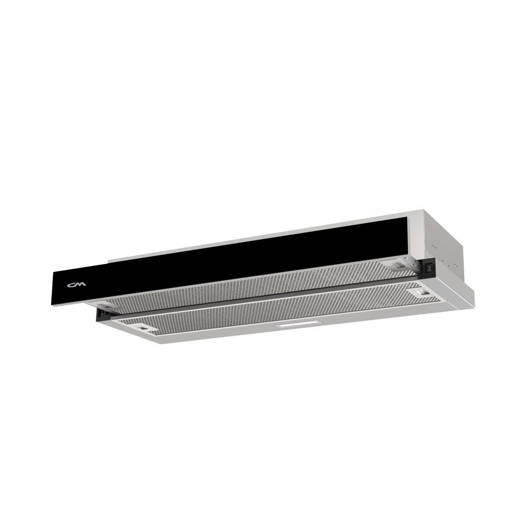 CM F6 BLACK GLASS 90 cm Telescopic Hood