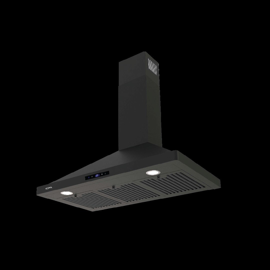 CM Butterfly NERO 60 cm Chimney Hood