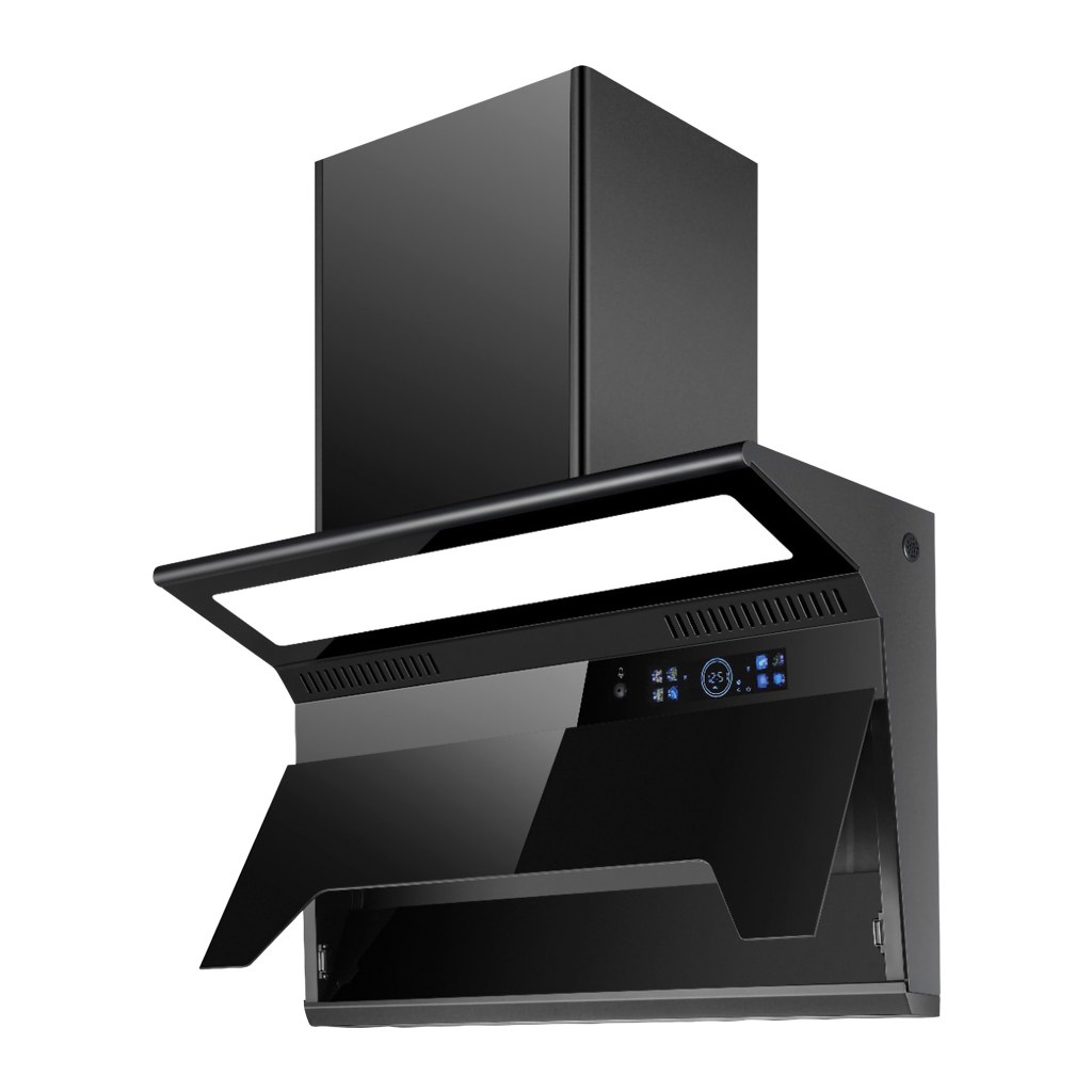 CM Jade Nero 90cm Wall Mounted Cooker Hood
