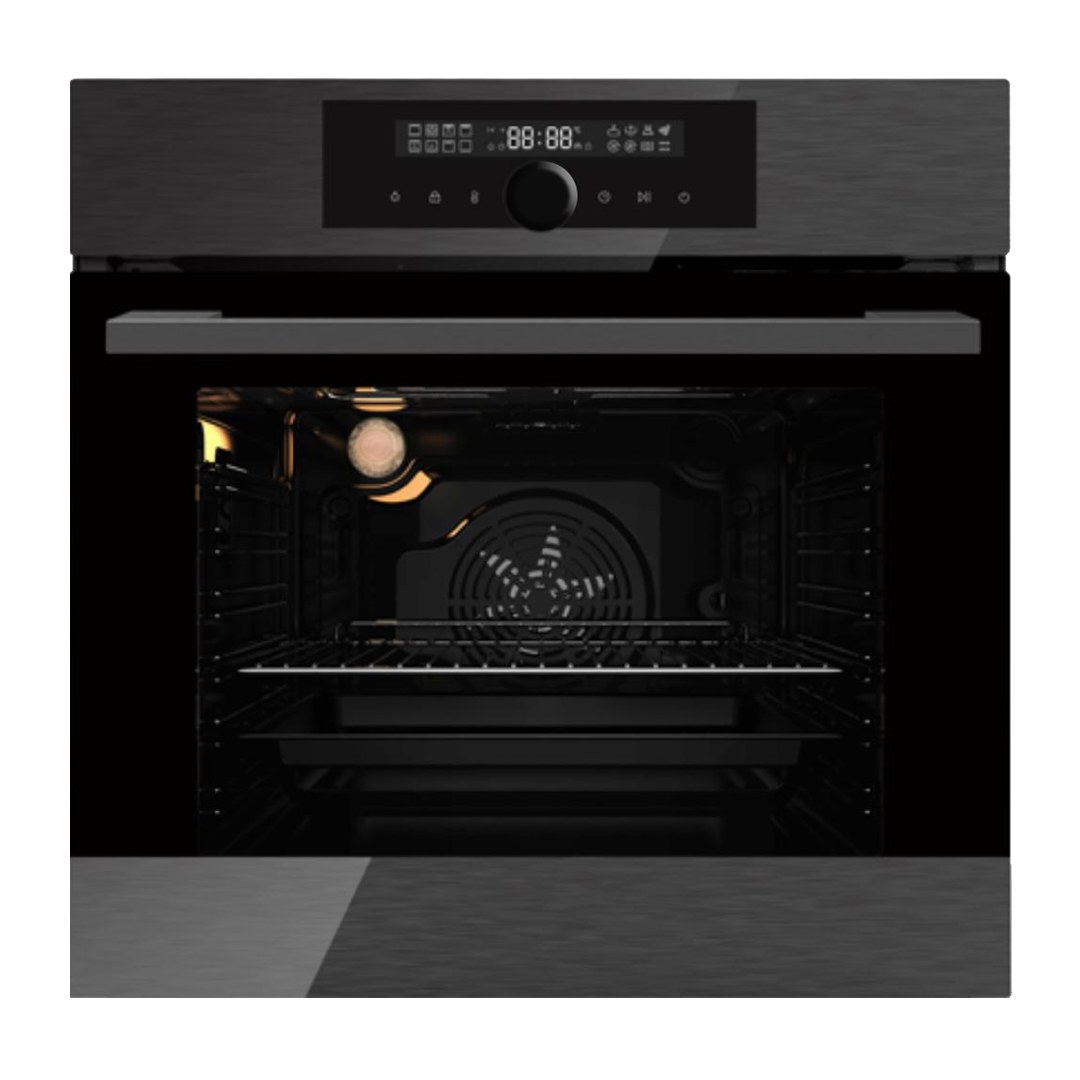 CM Royal Matt Black 60cm Built-in Electric Oven
