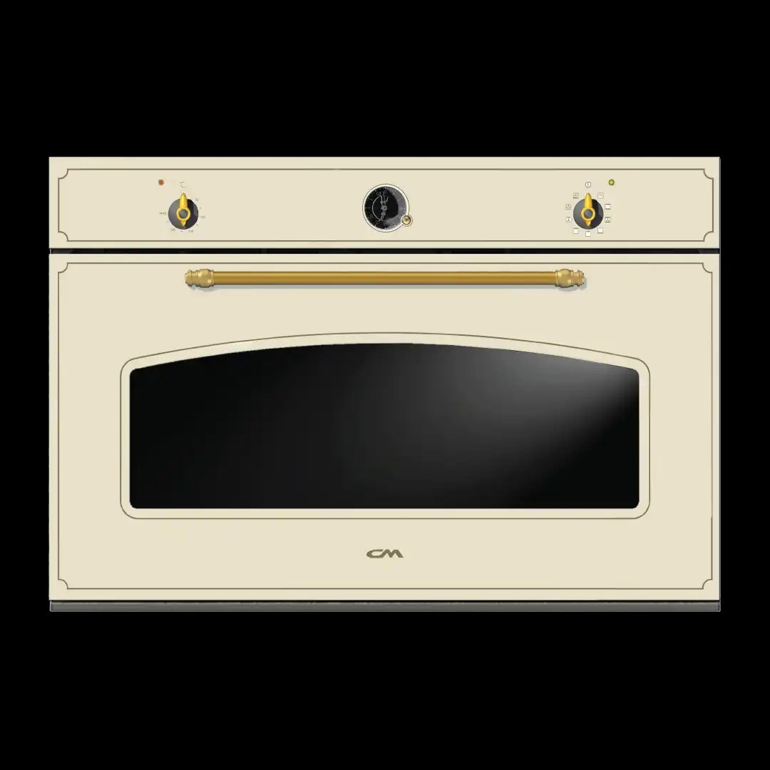 CM Country 90 IVORY GLASS 90 cm Built-in Oven