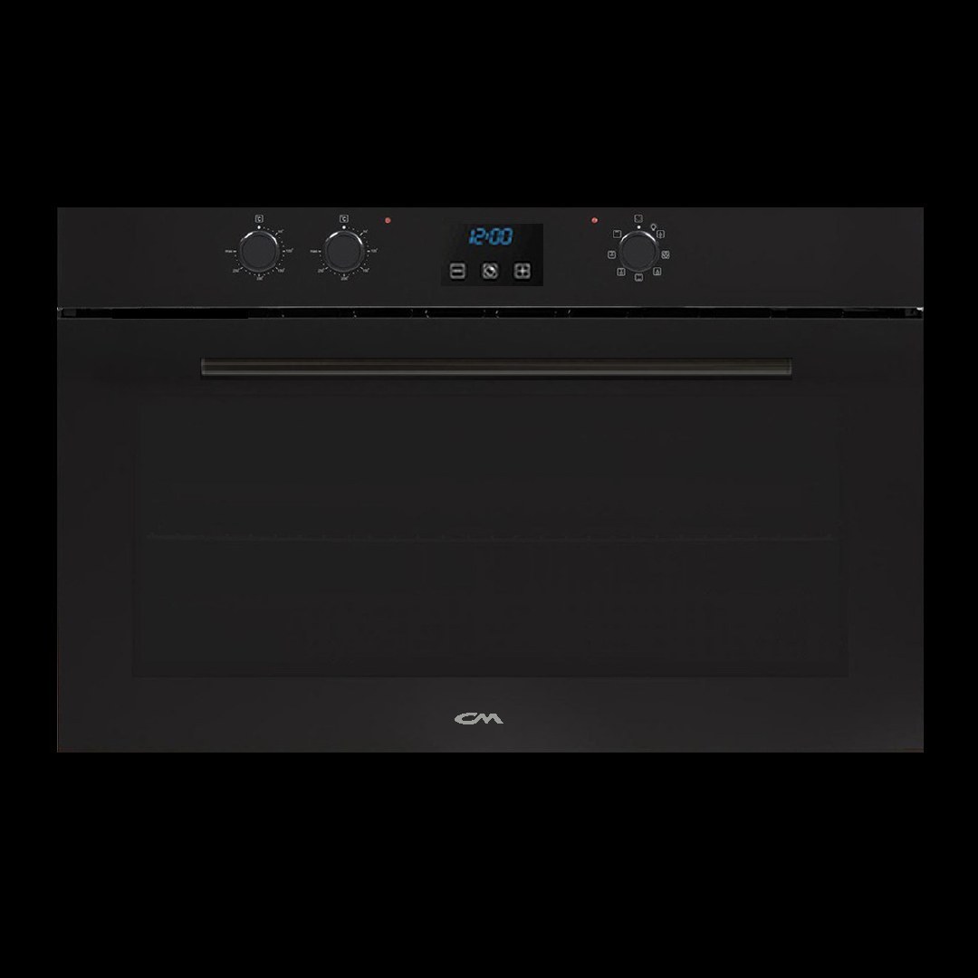 CM LIFE BLACK GLASS GAS 90 cm Built-in Oven