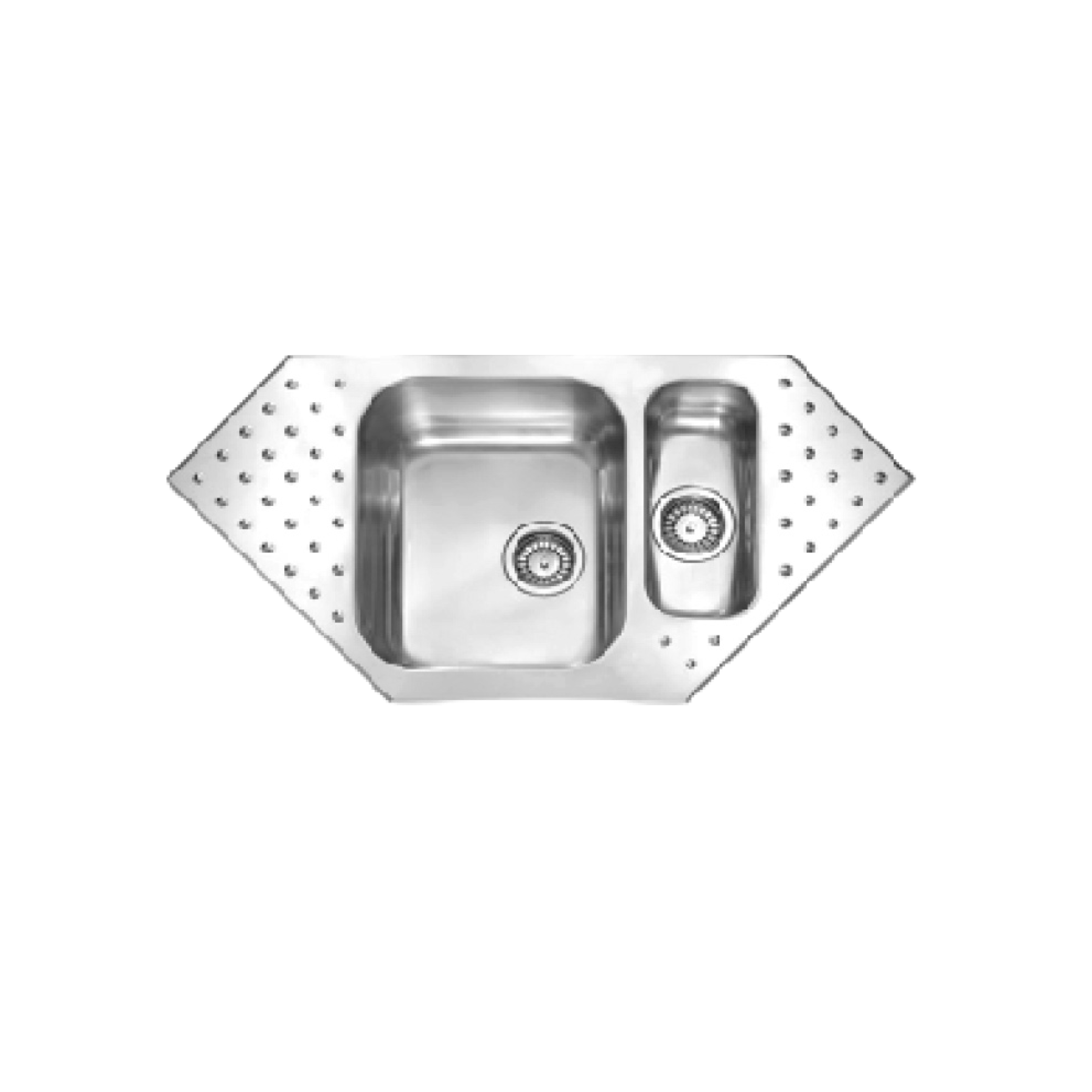 CM 60 cm Sink PUNTO PLUS 1000x500