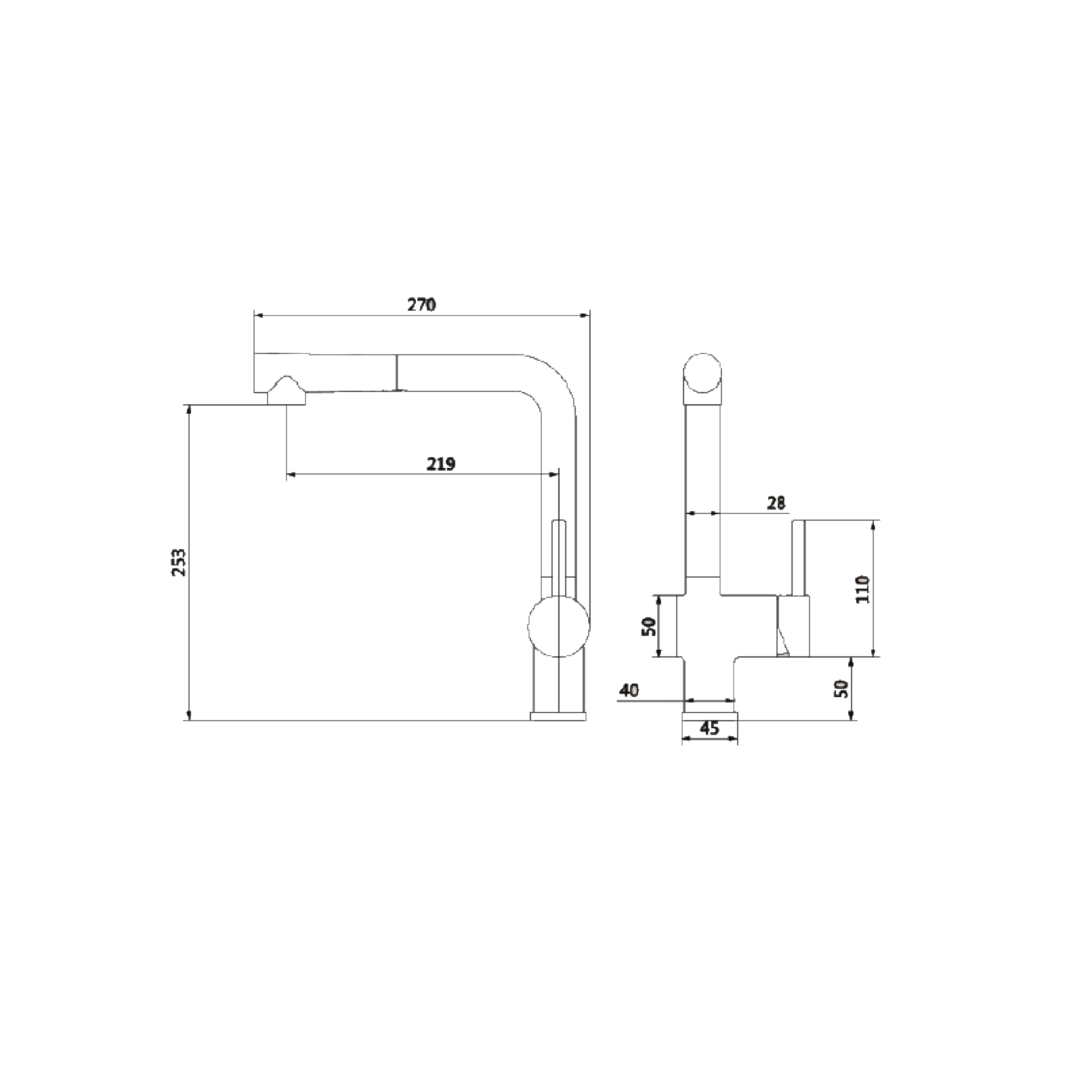 CM 60 cm Sink (Stainless Steel) GH-6006 GB-AB - view 2