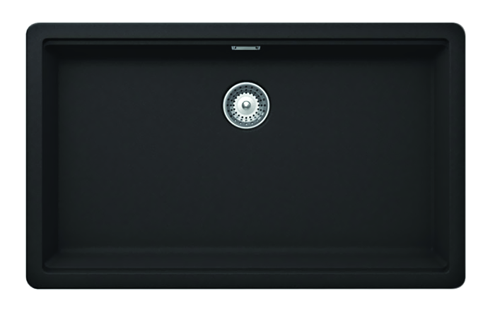 CM 80 cm Sink (Black) NEVADA 76X44 1V