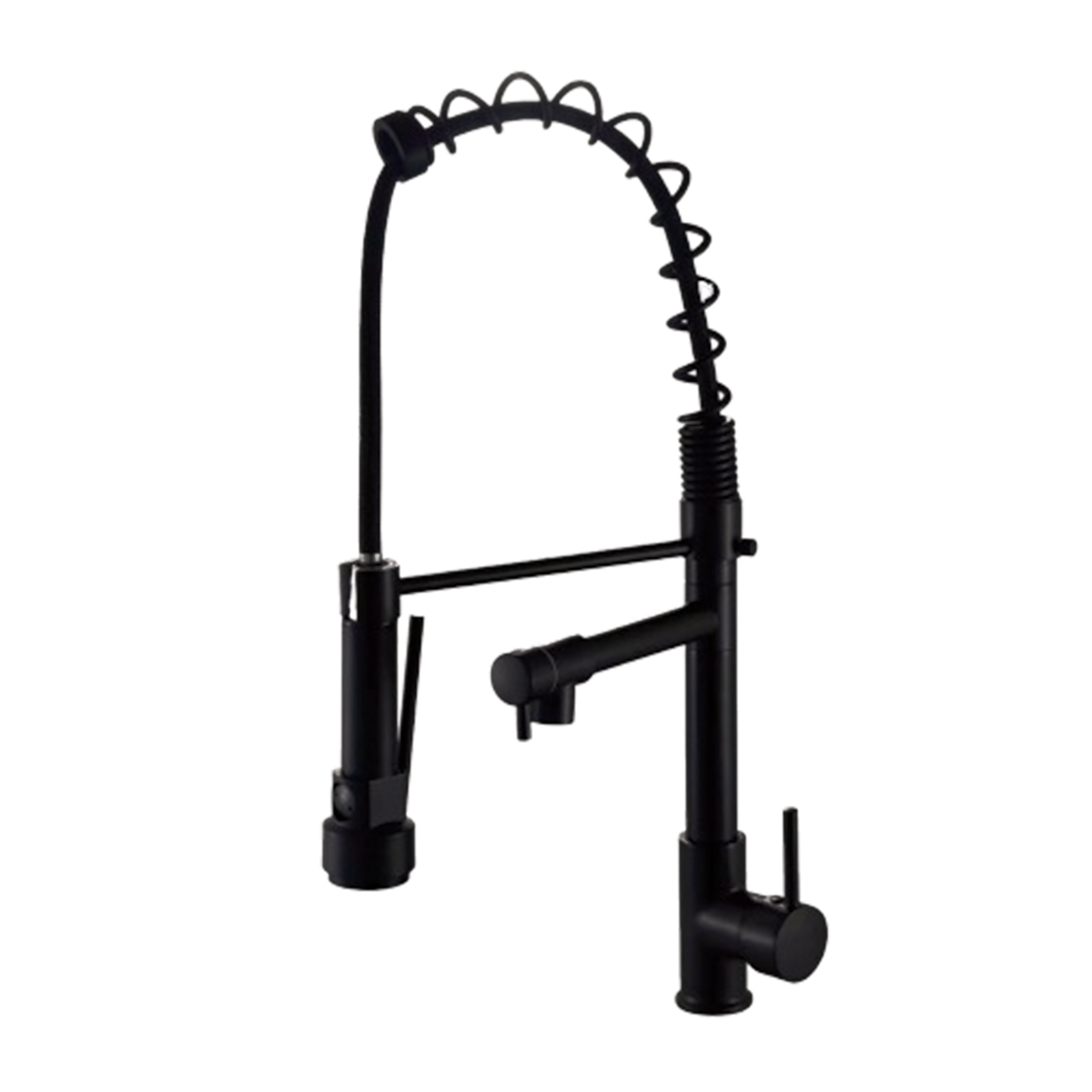 CM Pull-Out Kitchen Tap (Black) WD201-B