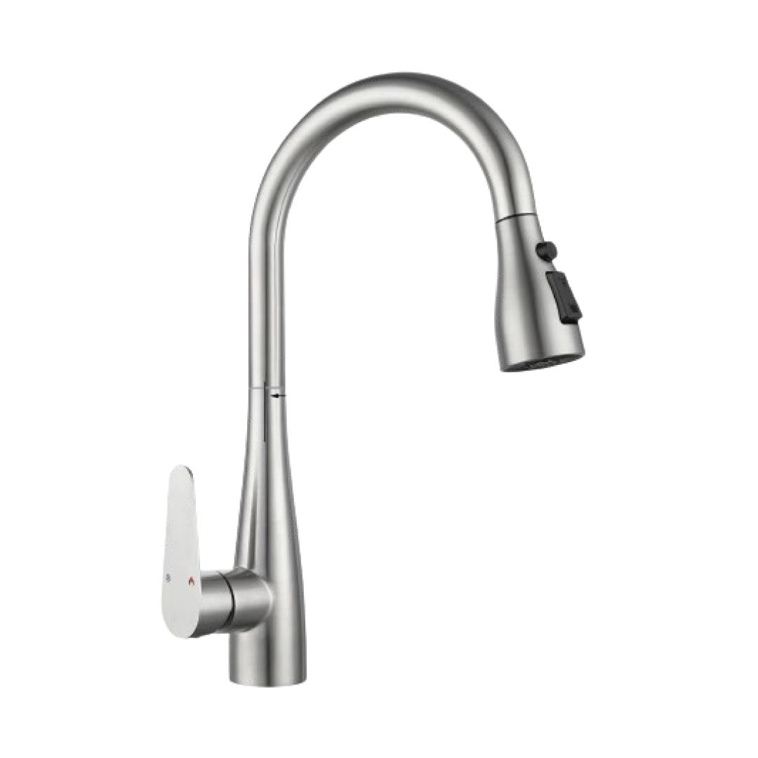 CM Pull-Out Kitchen Tap (Brushed Nickel) SL-4728 BRUSHED NICKEL
