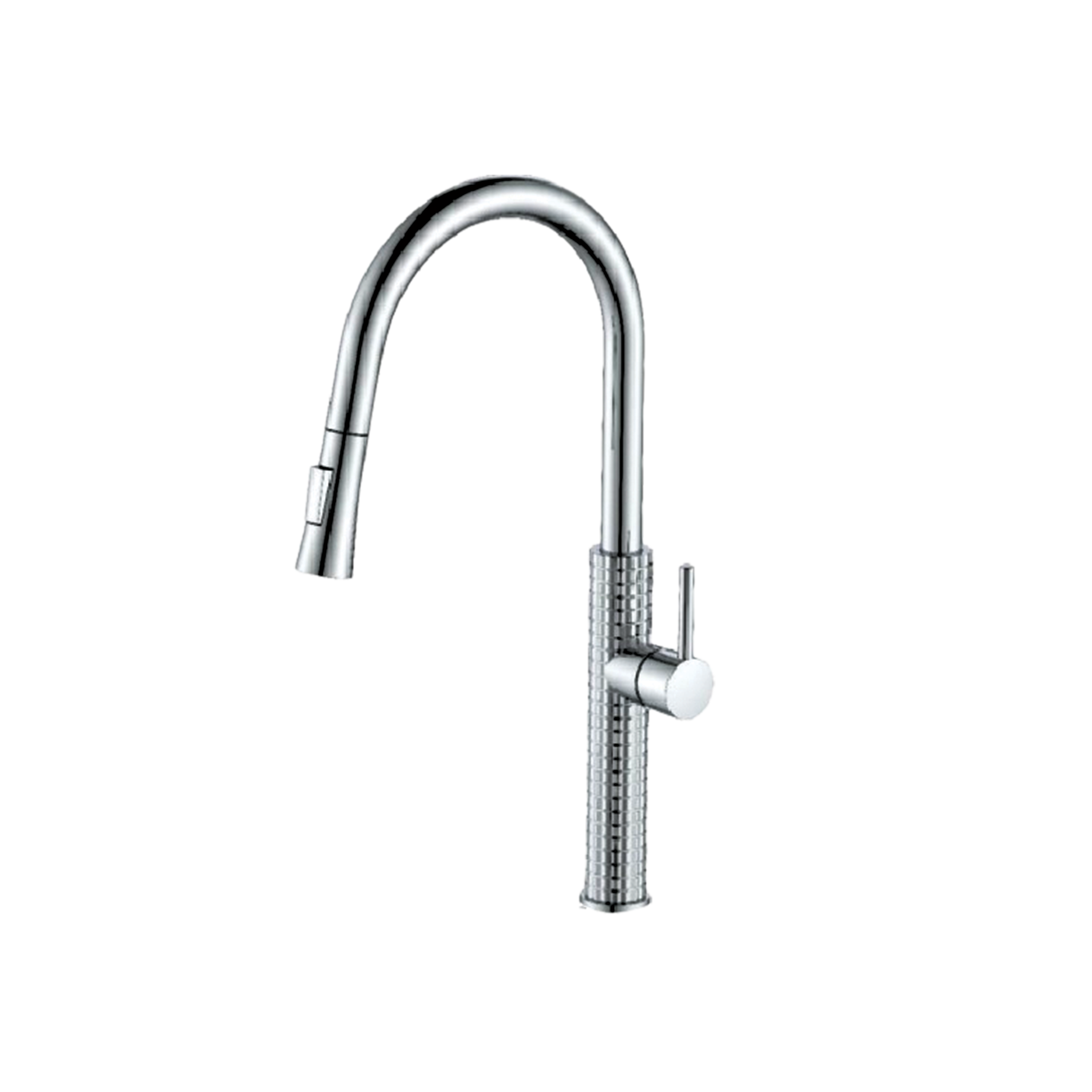 CM Pull-Out Kitchen Tap (Chrome) R1033 - view 2