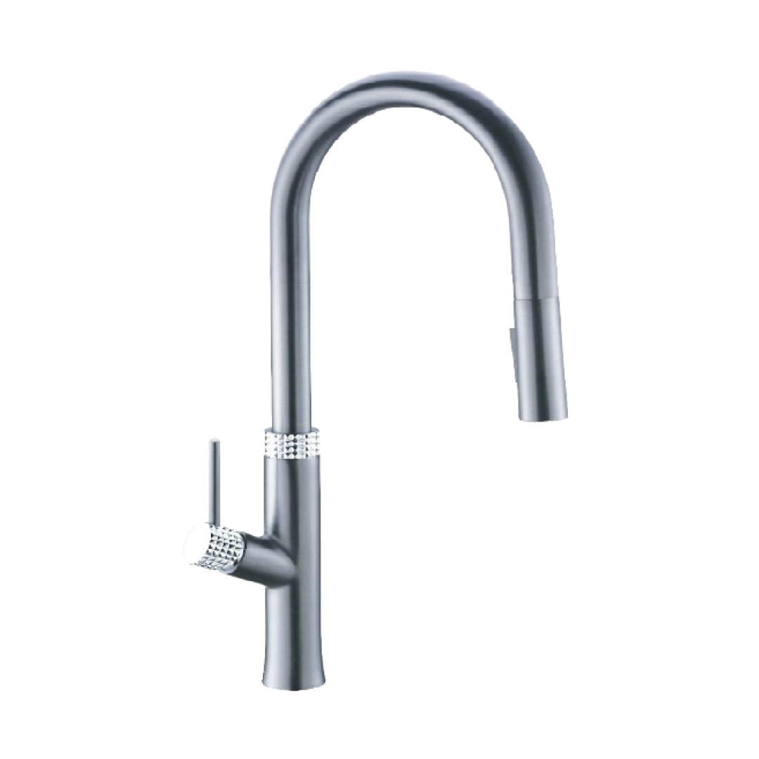 CM Pull-Out Kitchen Tap (Gun Grey) 6085GBK