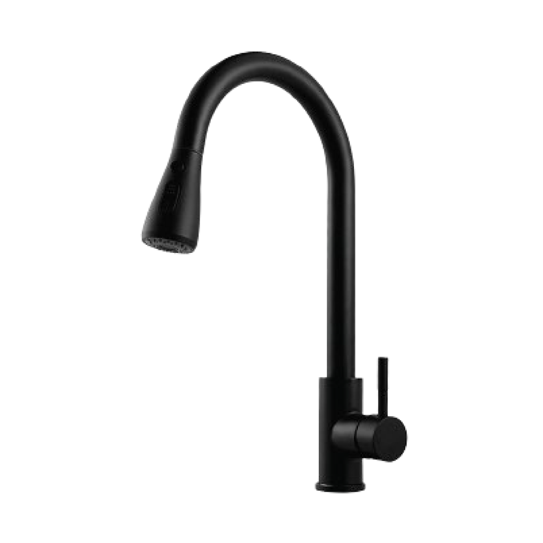 CM Pull-Out Kitchen Tap (Matte Black) SL-1005