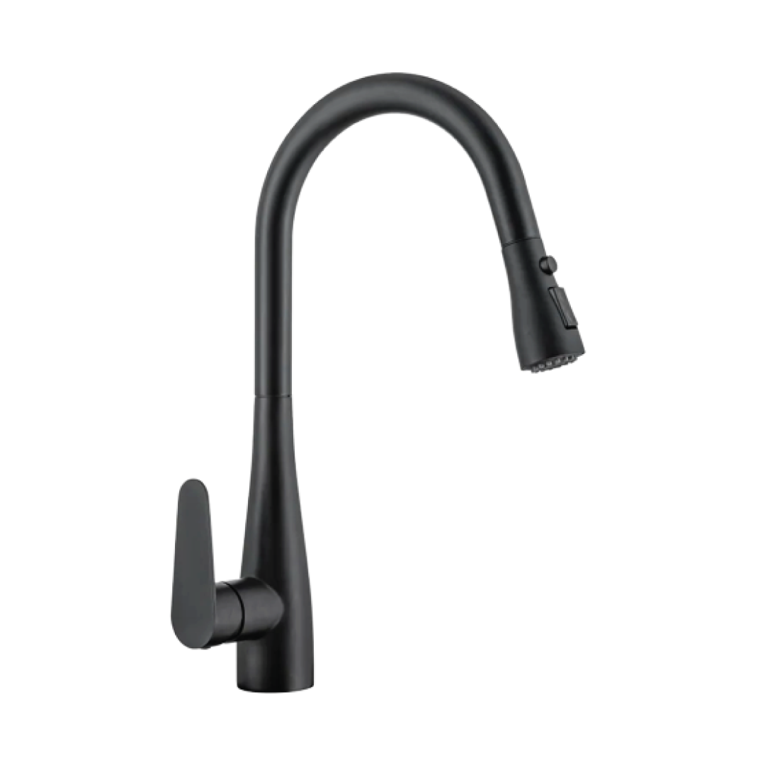 CM Pull-Out Kitchen Tap (Matte Black) SL-4728