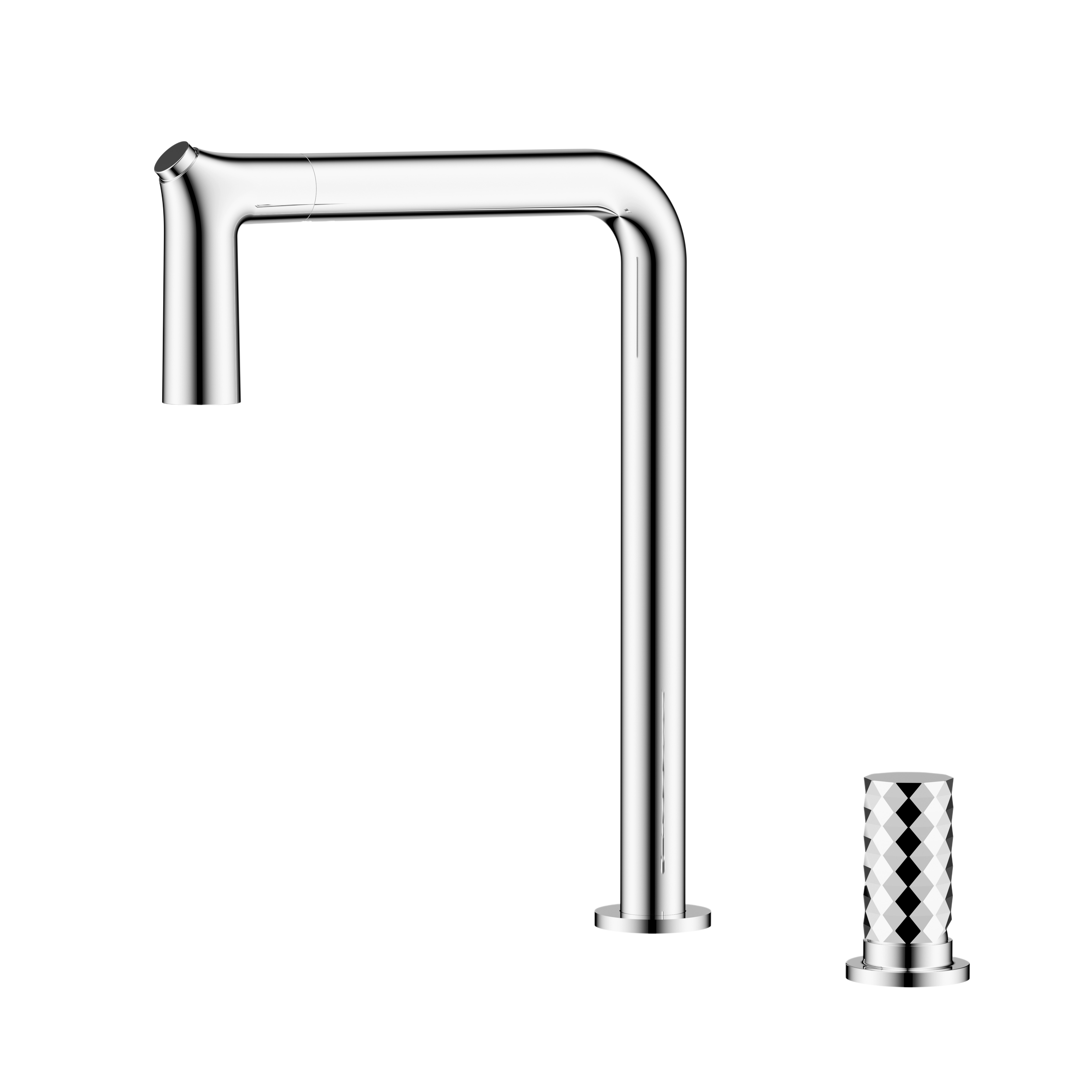 CM Pull-Out Kitchen Tap (Stainless Steel) 6037 CRM
