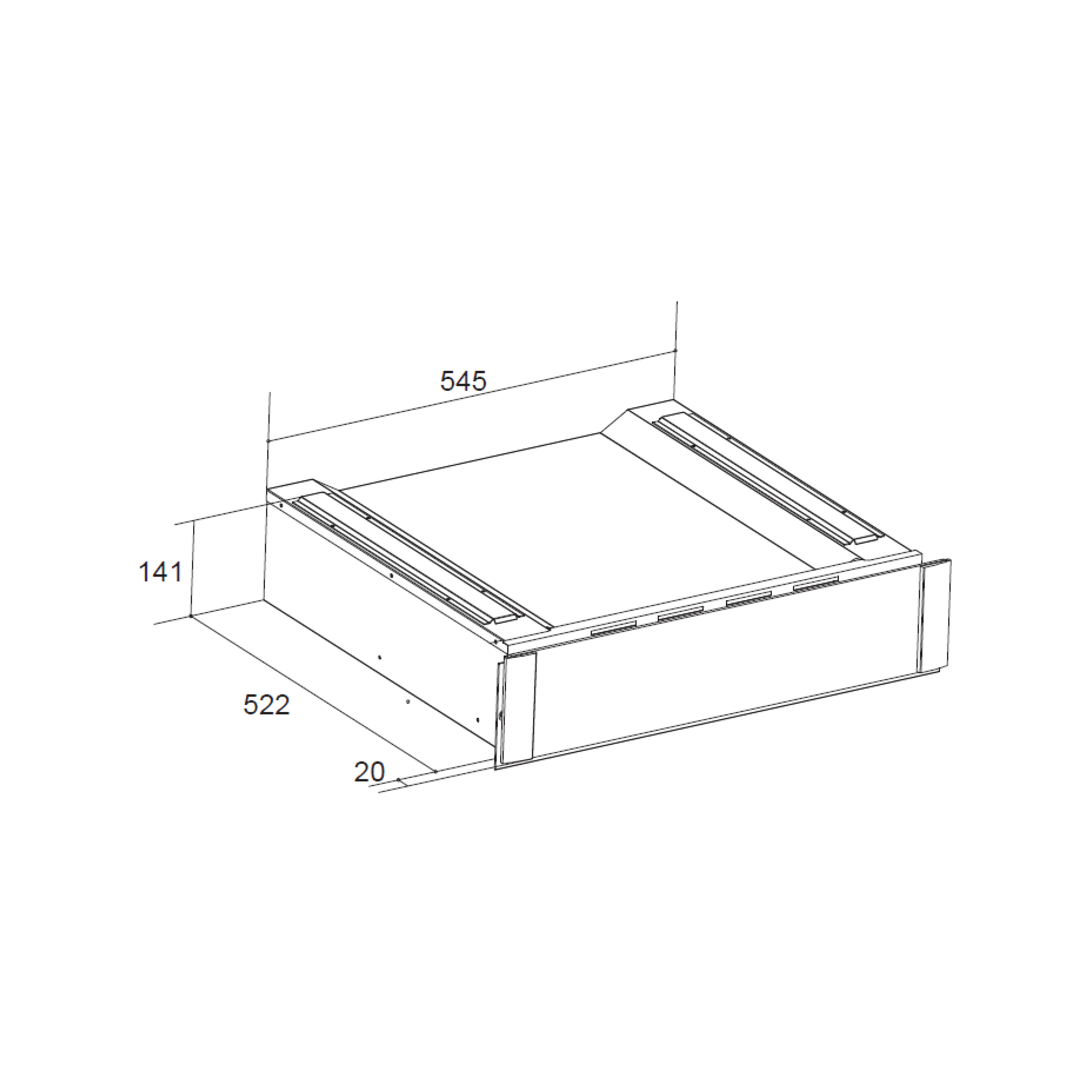 CM Warming Drawer WARMER DRAWER SS - view 4