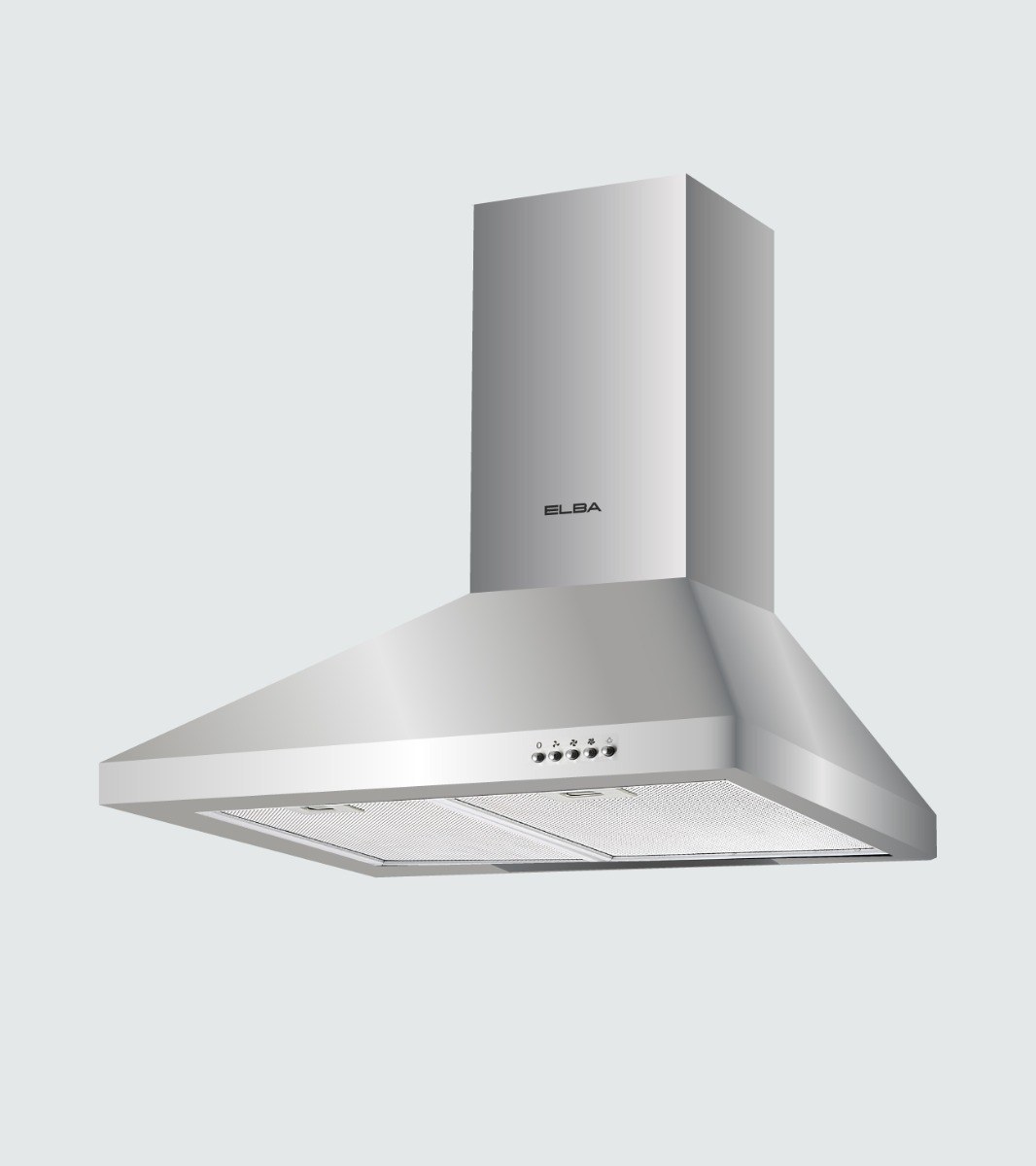Elba EL605SS 60 cm Chimney Hood