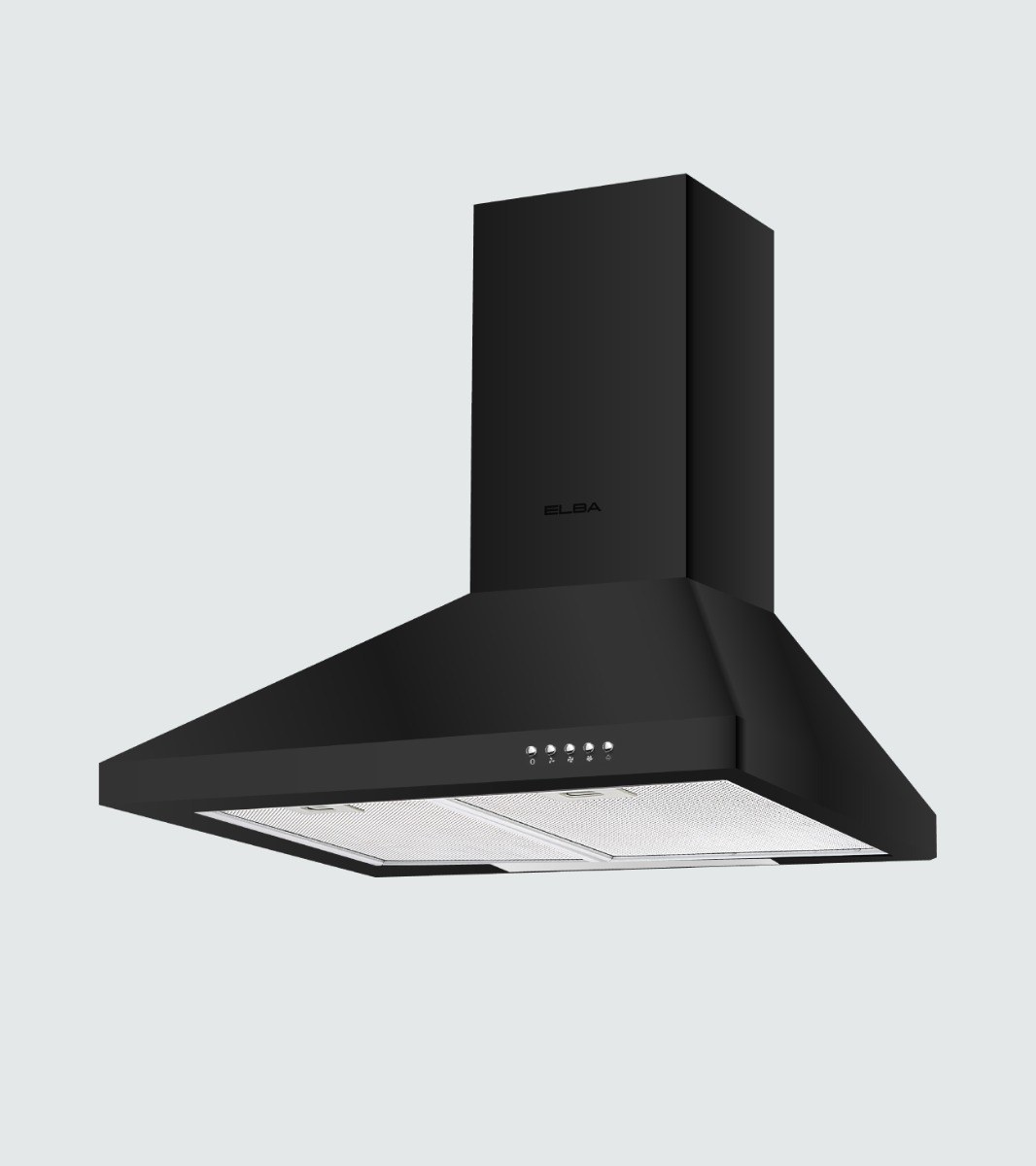 Elba EL605BK 60cm Wall Mounted Cooker Hood