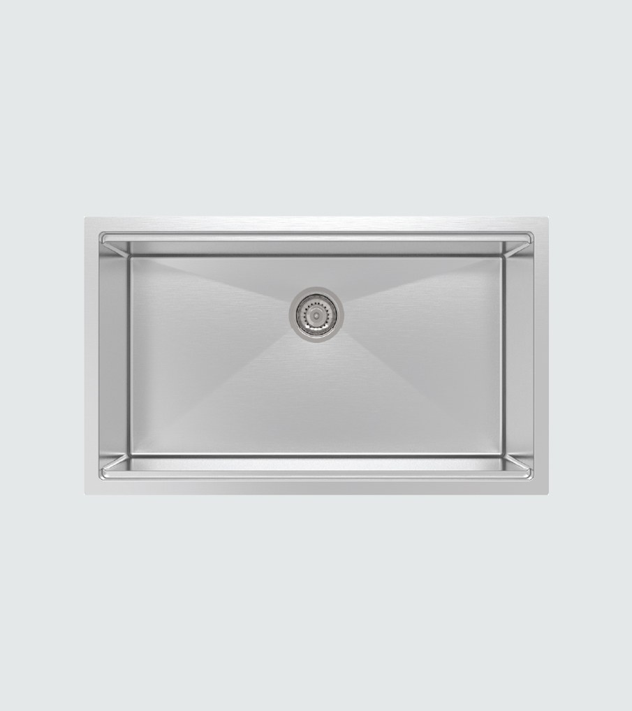 Elba EL1SR3219C 81cm Single Bowl Steel Sink