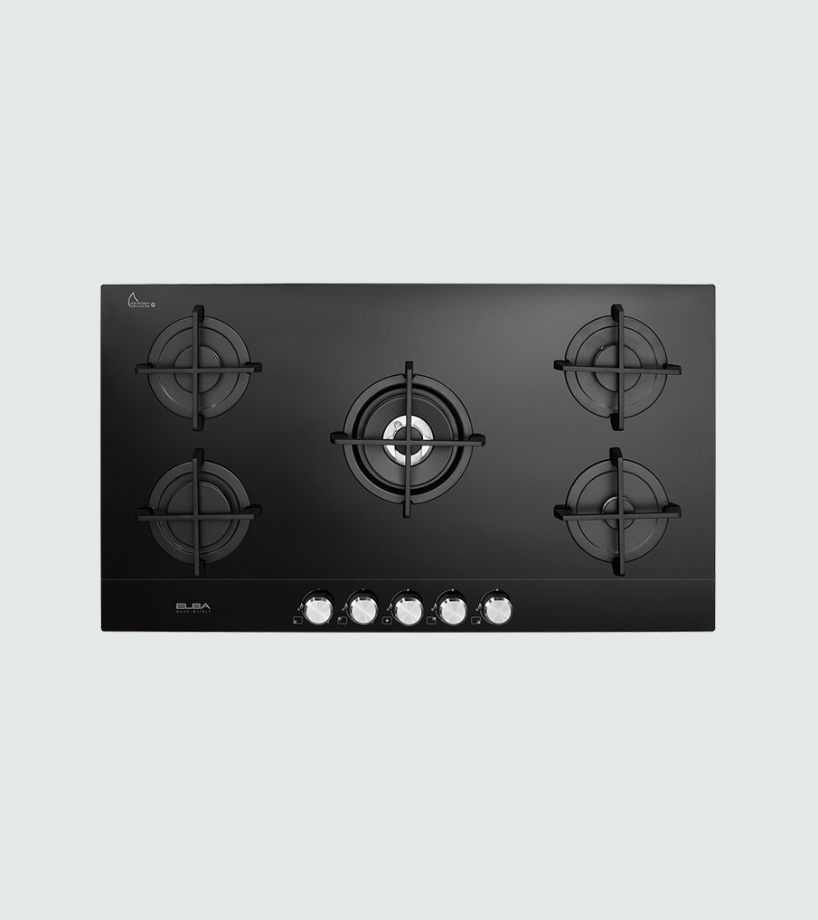 Elba ELIO 95-545 CG 90 cm Gas on Glass Hob
