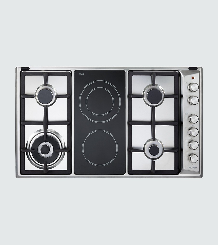 Elba EN95-425 XD 90cm Gas and Ceramic Hob