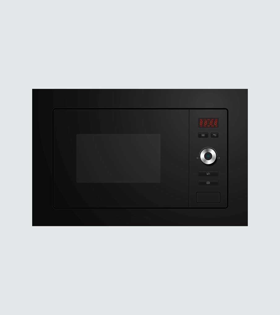 Elba 220-00BK WALL UNIT 60 cm Microwave with Grill