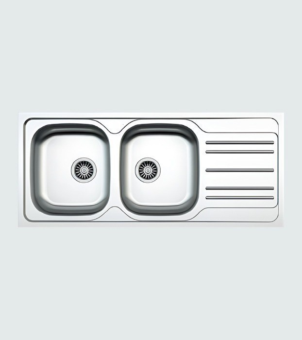 Elba EL110-2B1D Inset Kitchen Sink