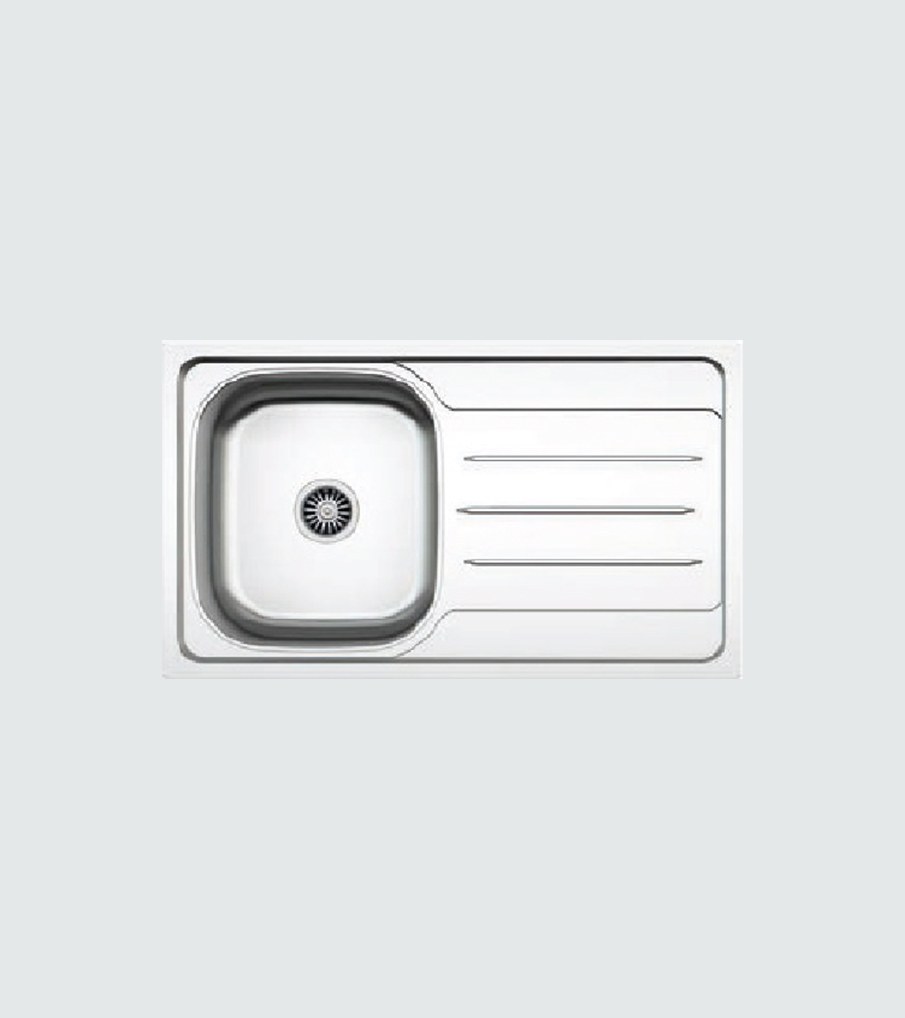 Elba EL211-1B1D Inset Kitchen Sink