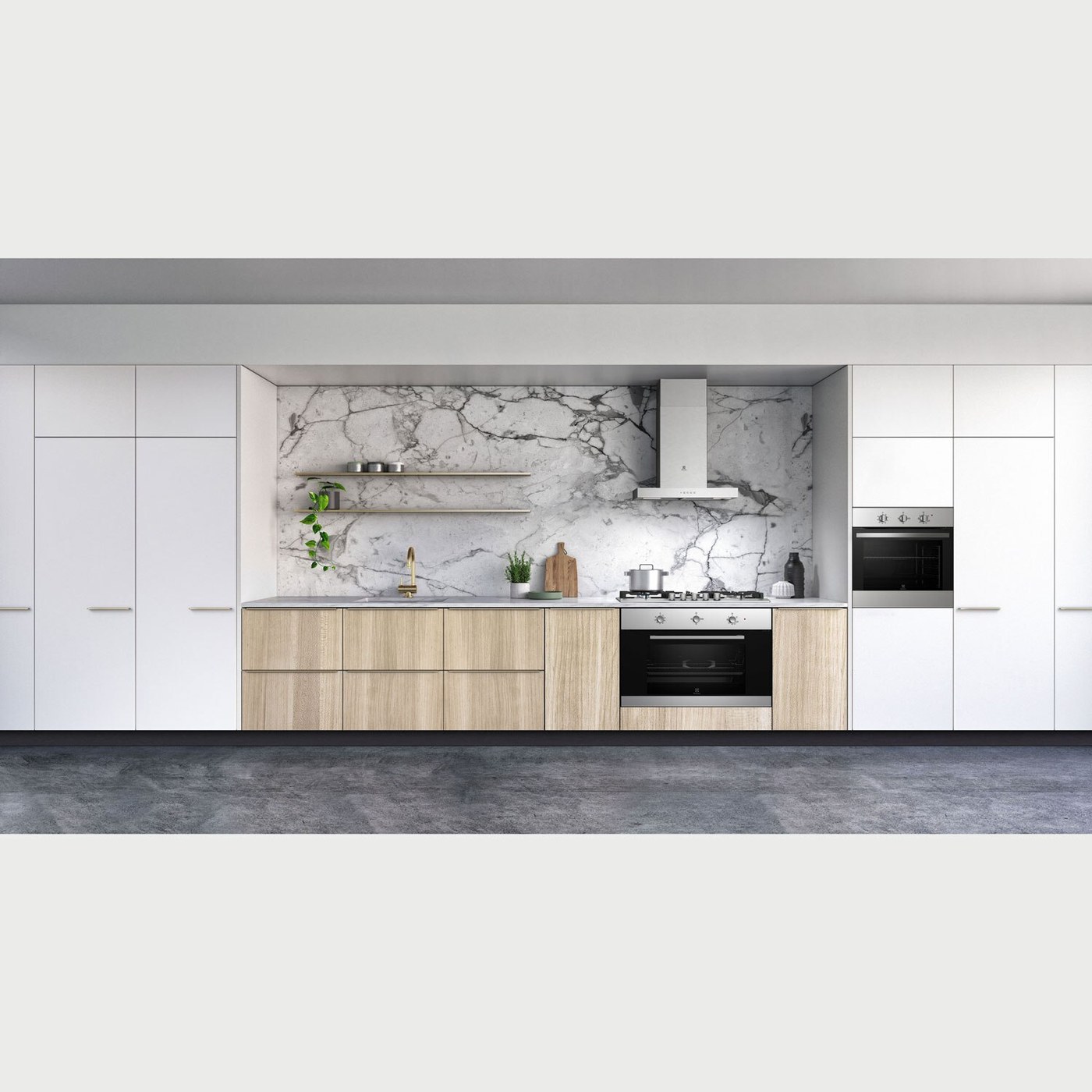 Electrolux 60 cm Chimney Cooker Hood ECT6151S - view 5