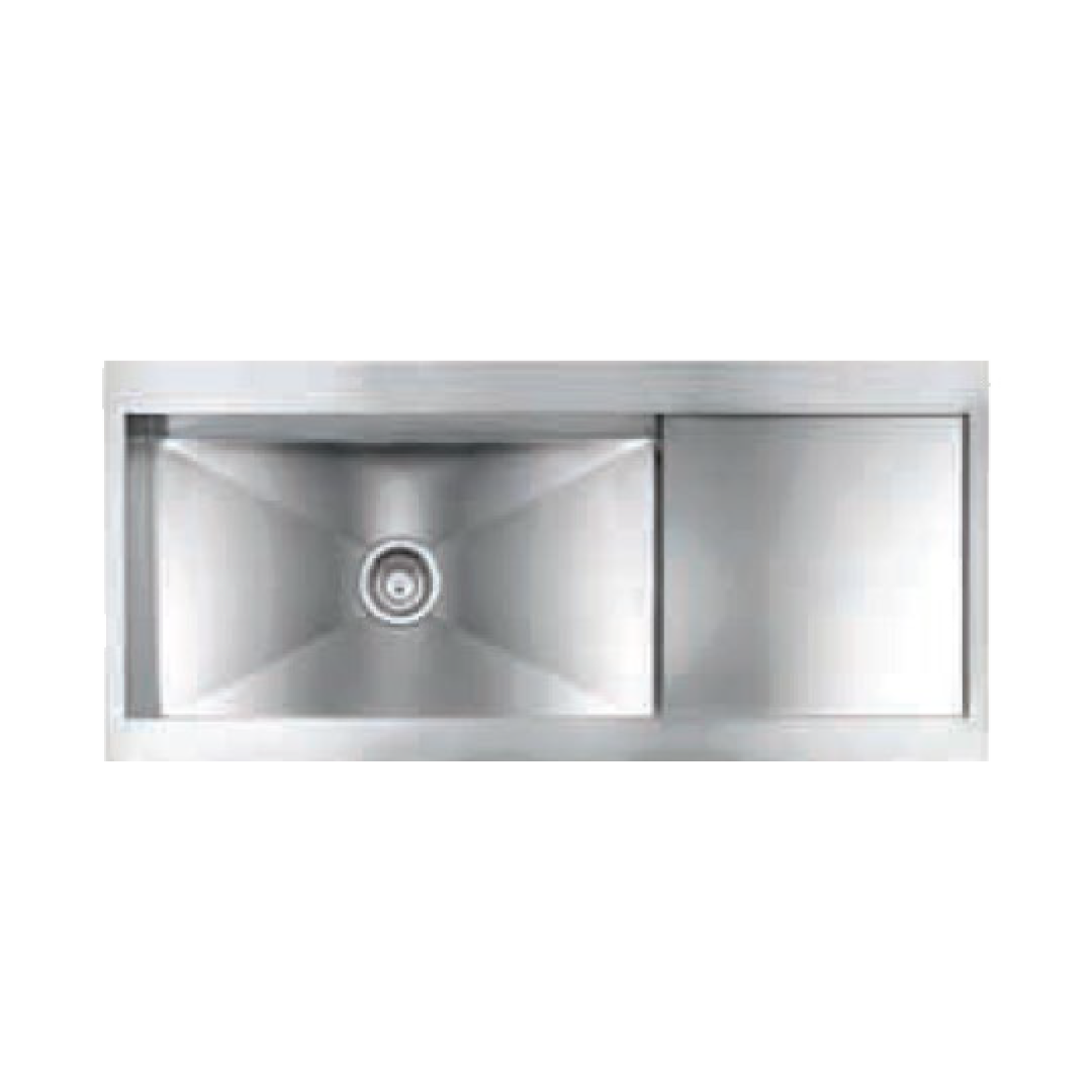 Elite 116 cm Single Bowl Inset Sink (Stainless Steel) MARS SBSD11650S