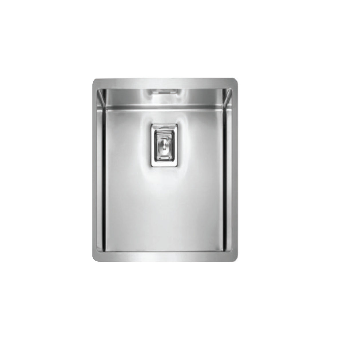 Elite 23 cm Single Bowl Undermount Sink (Stainless Steel) HM2344 SSSQ