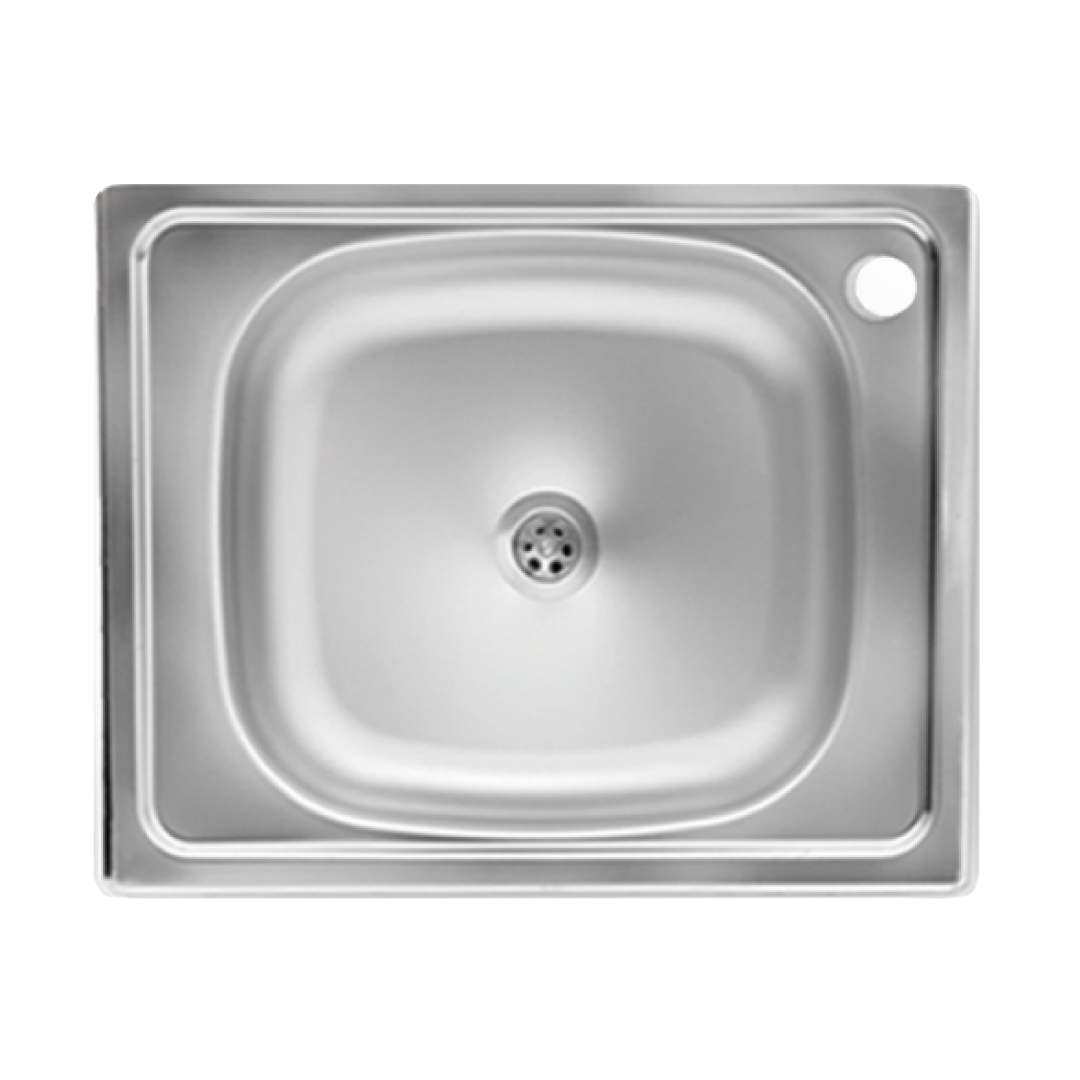 Elite 40 cm Single Bowl Inset Sink (Stainless Steel) AE500
