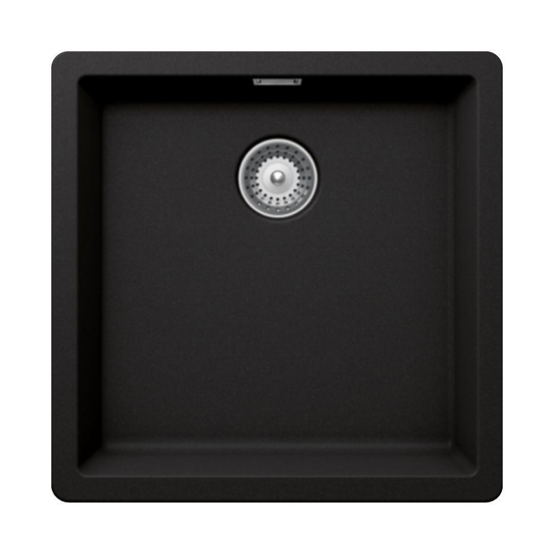 Elite 43 cm Undermount Sink (White) ADL-4343G