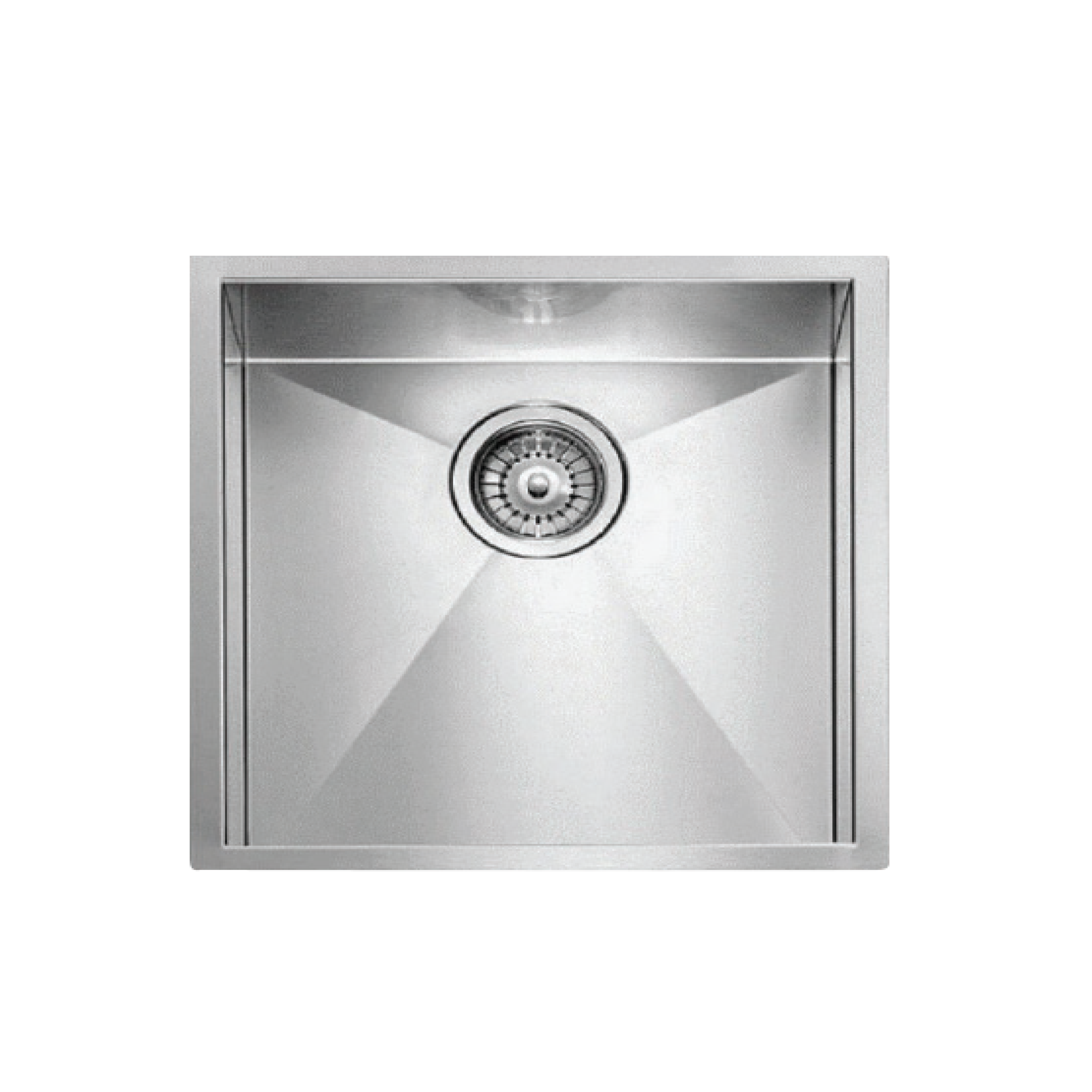 Elite 45 cm Single Bowl Undermount Sink (Stainless Steel) LH4544SSR
