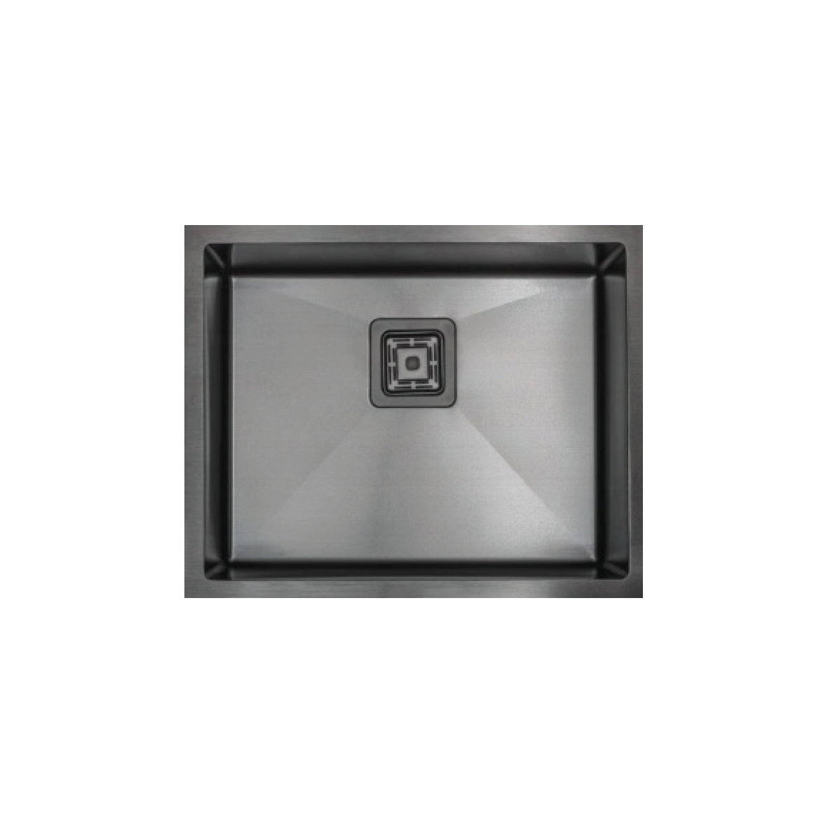 Elite 57 cm Single Bowl Undermount Sink (Stainless Steel) HM5744BSQ