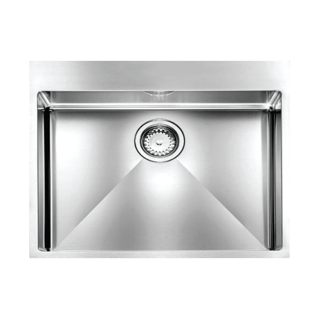 Elite 60 cm Single Bowl Inset Sink (Stainless Steel) MK6050