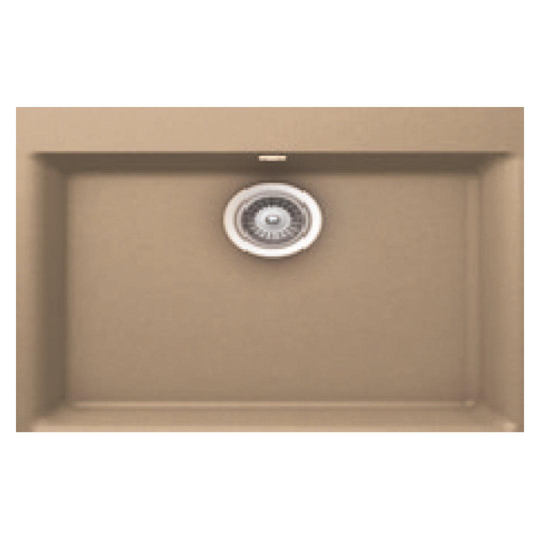 Elite 72 cm Inset Sink (White) CS7249