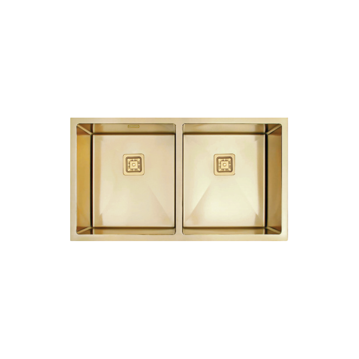 Elite 77 cm Double Bowl Undermount Sink (Stainless Steel) HMD7744GSQ