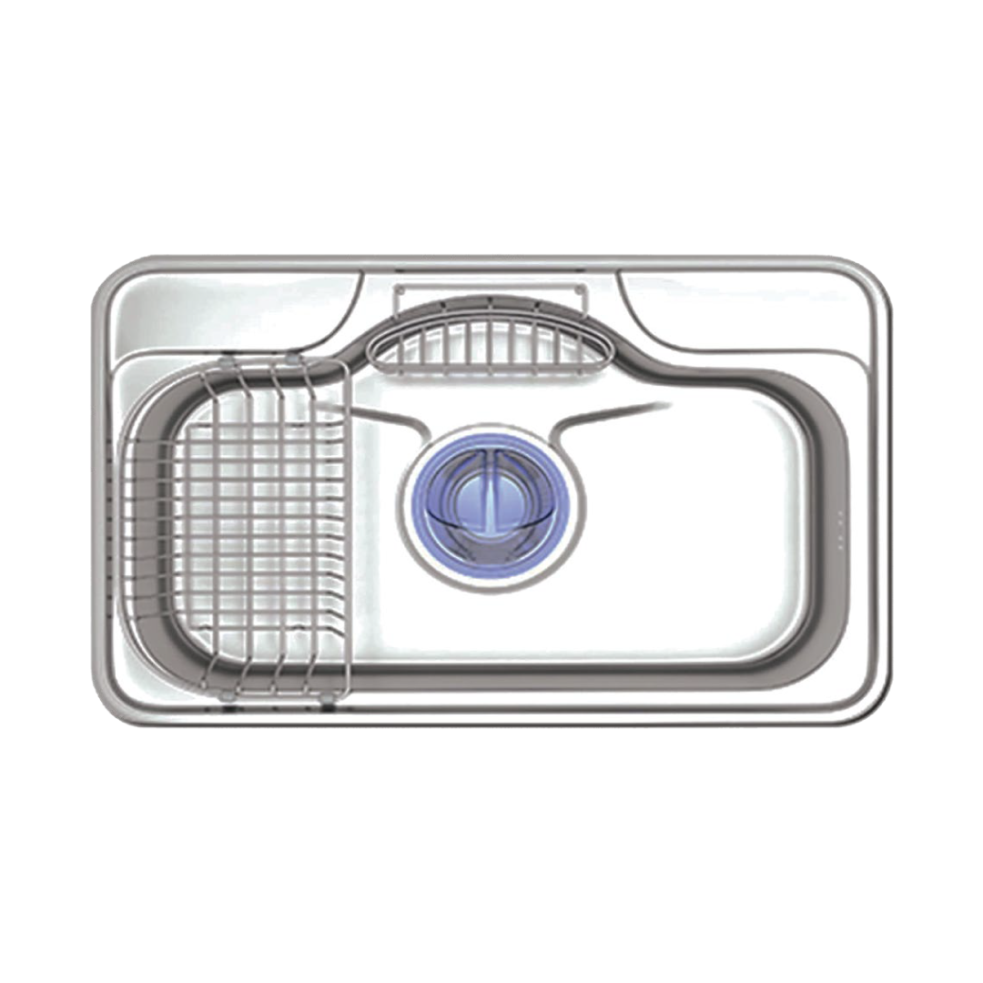 Elite 85 cm Single Bowl Inset Sink (Stainless Steel) WD8650S